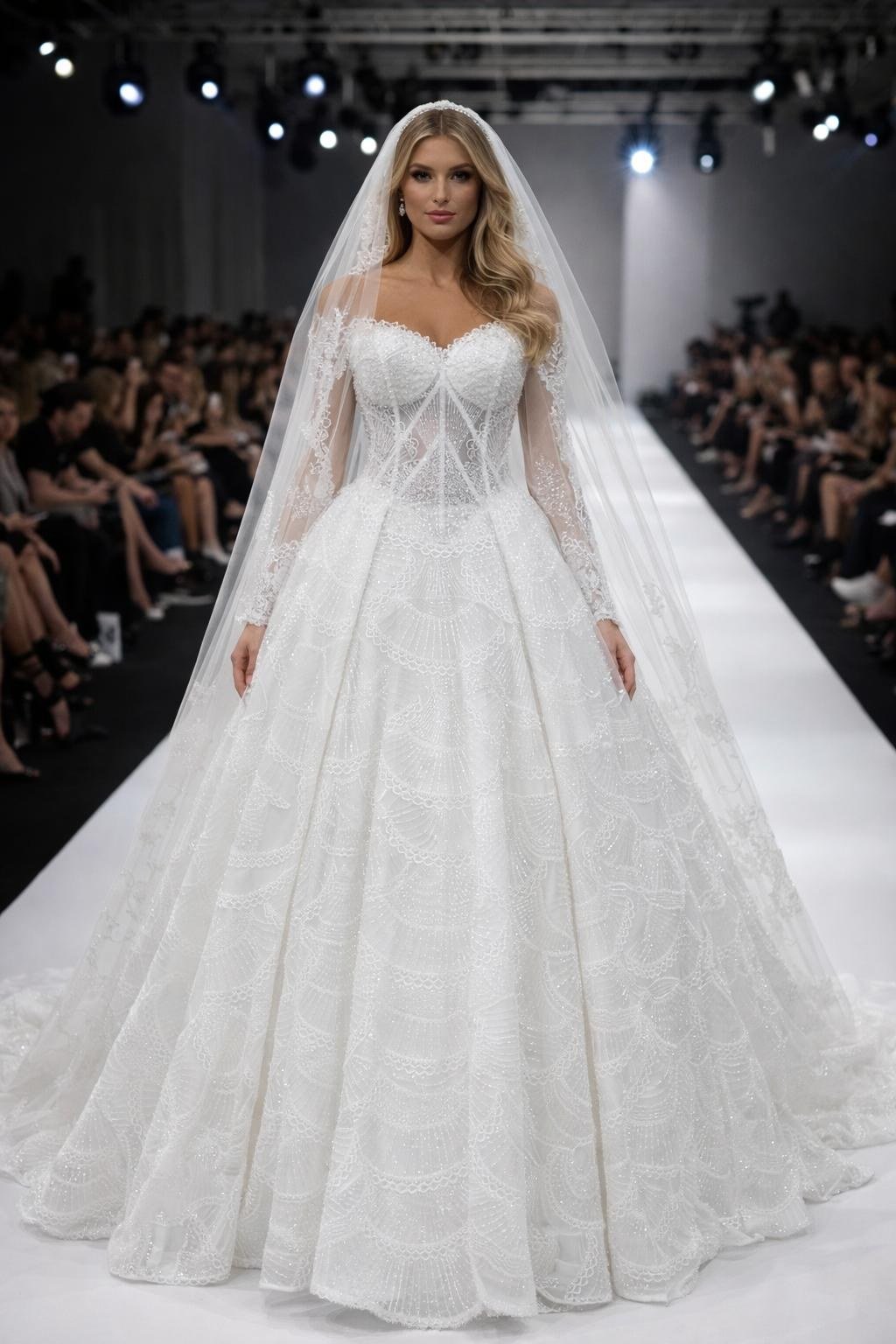 AMPHITRITE — deniz dalga sedef payet gelinlik · Smyrna Line